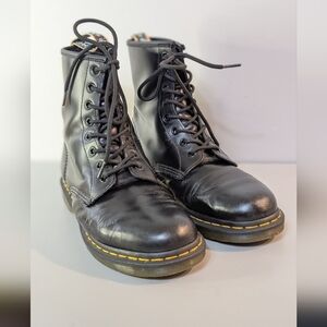 Dr. Martens | Black Leather 1460 Boots, Women's Size 9 (EU 41) Flaws